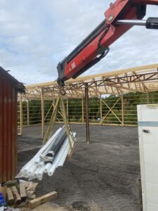 Material till maskinhall