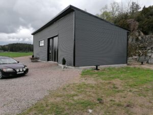 Garage byggprojekt