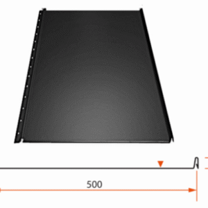 Klicktak AM Galant 500 – måttbeställ takplåt i svenskt stål med GCR-lack