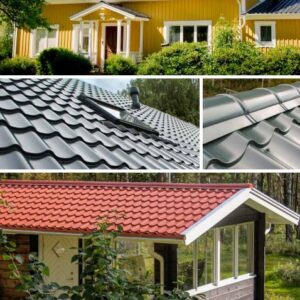 Takpanneplåt Parant - Eleganta takpannor i plåt