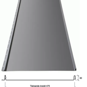 Plannja Trend 475 – Premium klicktak, Måttbeställ enkelt online